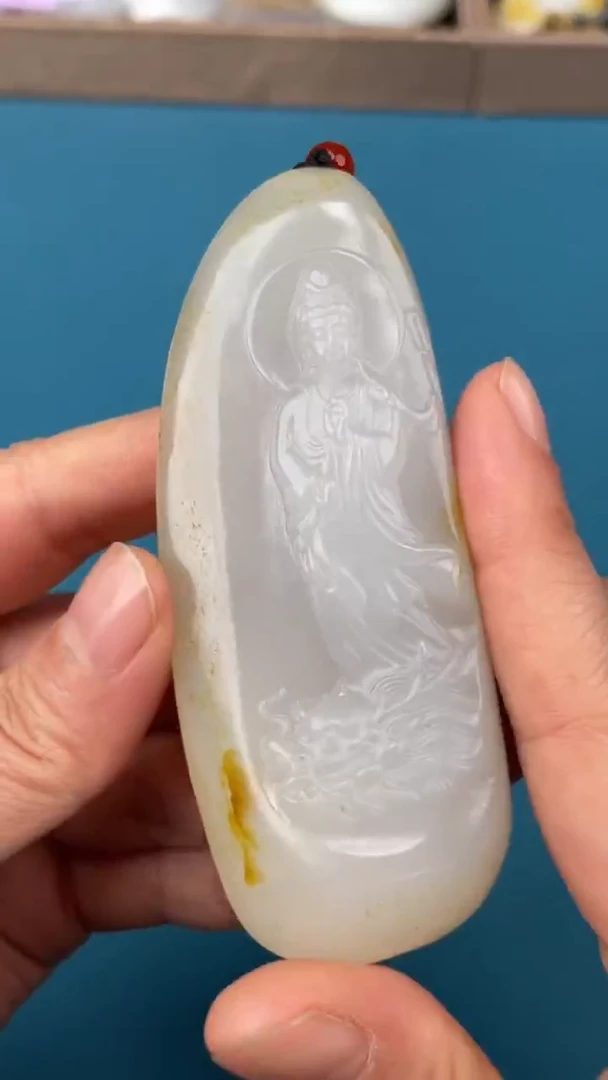 颈饰未镶嵌和田玉1.4YS多样性拍一发一3