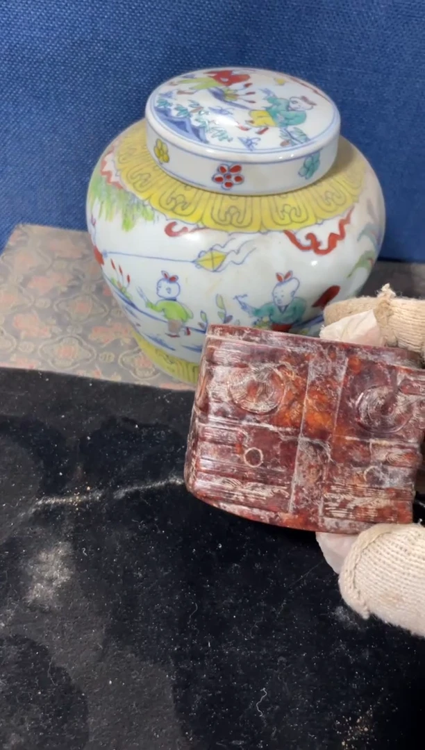 瓷片手工，手绘，陶瓷
