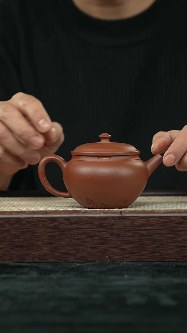 【闪购商品】紫砂茶壶@@Aj3707徐皓圆鼓