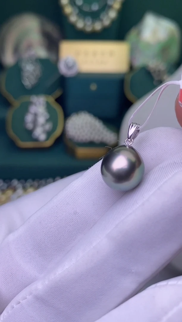 【闪购商品】海水珍珠颈饰18K金镶嵌1