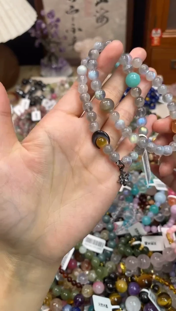 未镶嵌手链月光石434