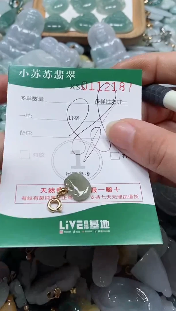 【闪购商品】翡翠颈饰未镶嵌闪购商品0112187