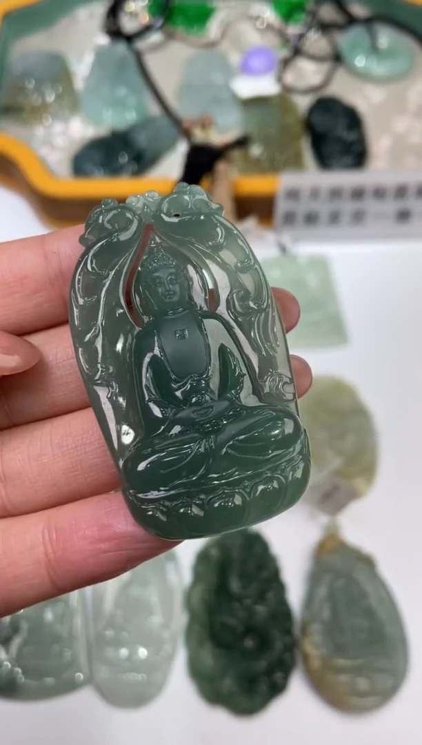 【闪购商品】翡翠挂件未镶嵌2202317