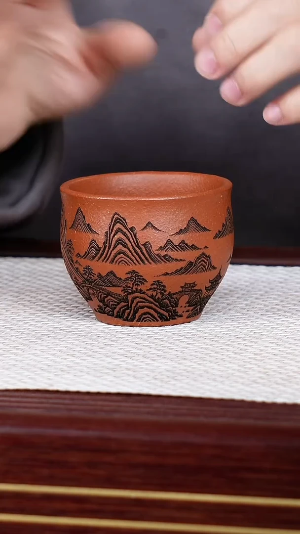 茶杯紫砂宜兴紫砂