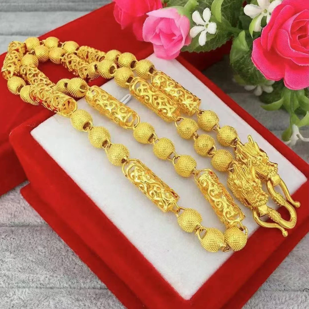 合金项链 2025【镂空祥云项链】男士 时尚 潮流 百搭 气质 经典款