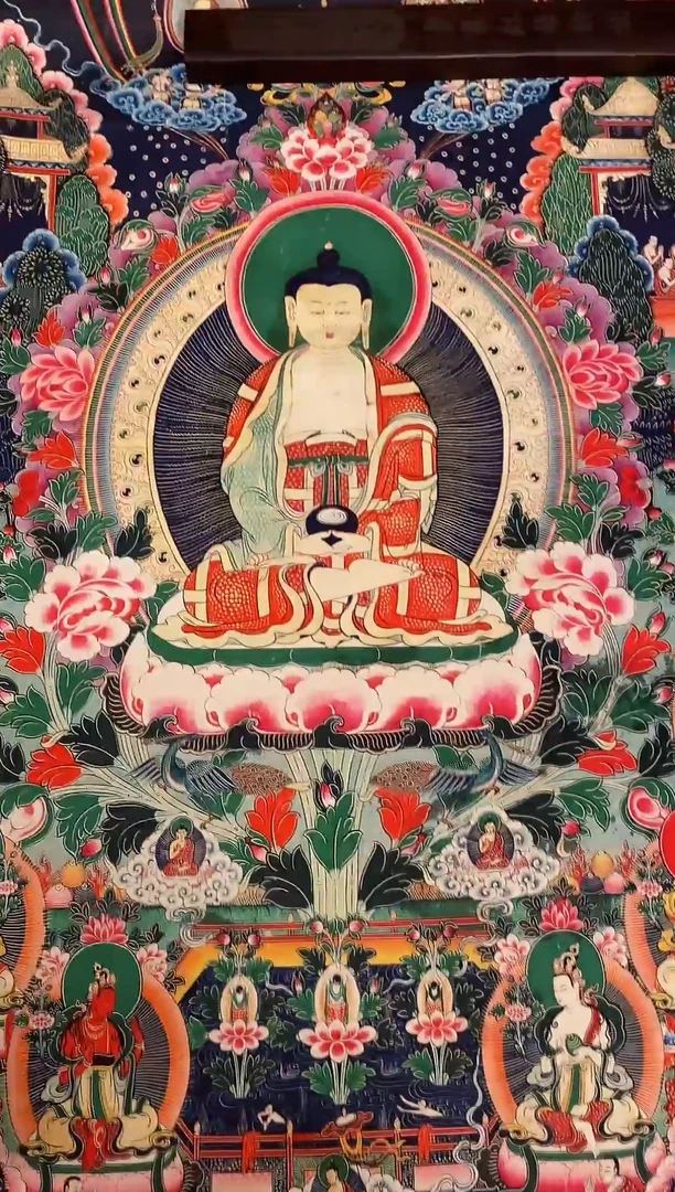 装裱画精美唐卡tk16148