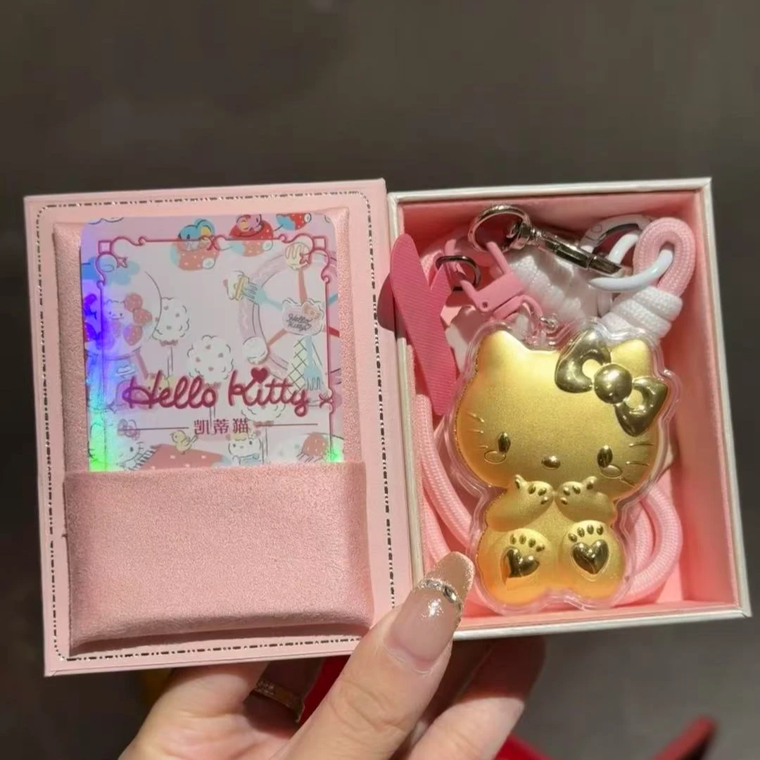深圳水贝【正品KT猫挂件】含金工艺品礼物钥匙扣包挂手机挂
