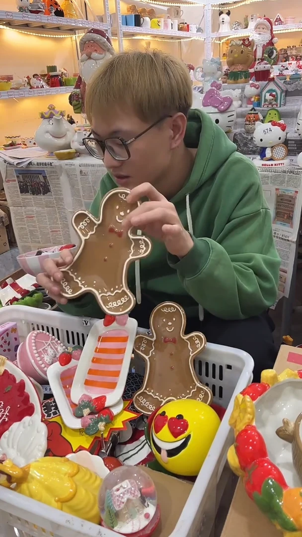 手工艺品琉璃满28包邮，微瑕陶瓷不退不换
