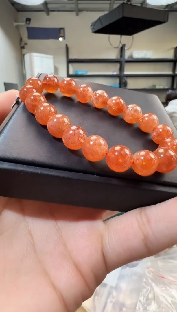 未镶嵌手链日光石晶0118 约10mm