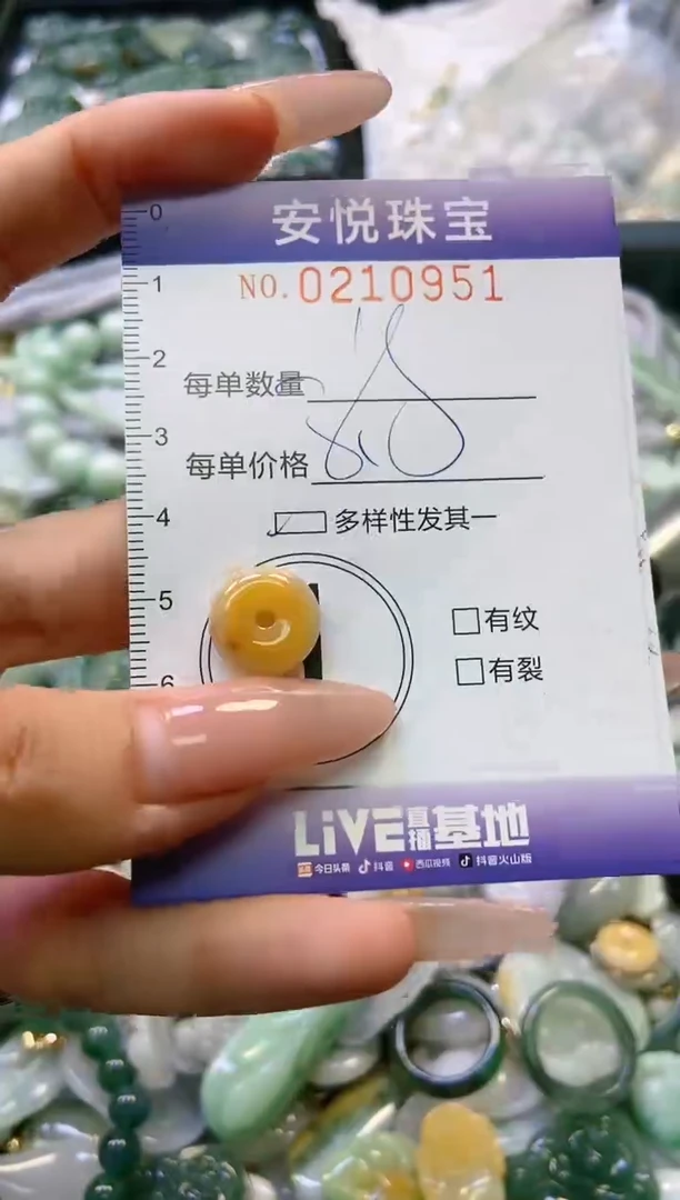 翡翠未镶嵌颈饰闪购0210951多样性发其一
