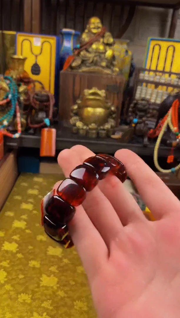 未镶嵌血珀裸石世缘夕玉山直播精选推荐