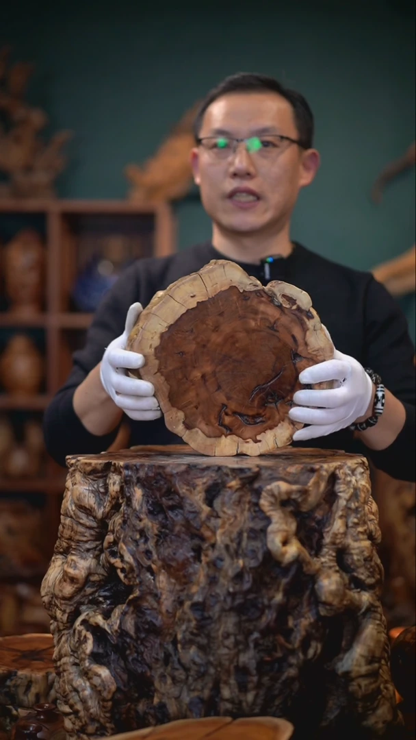 【闪购商品】枣木雷击枣木底座