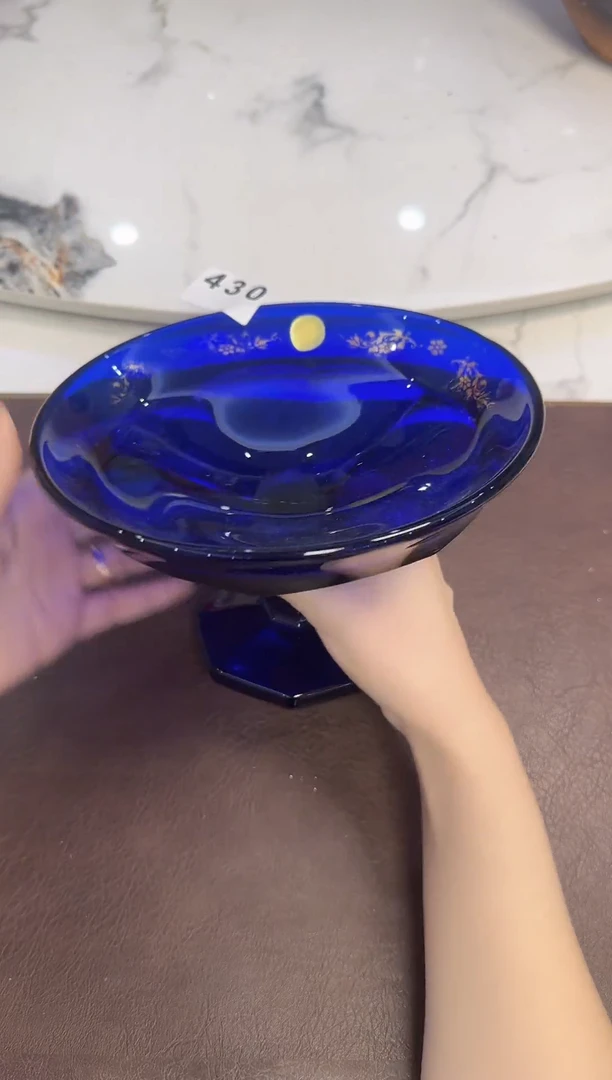 430 蓝色水晶微脱金