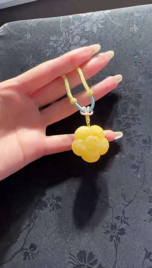 【闪购商品】琥珀项链未镶嵌蜜蜡花编绳款