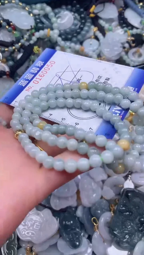 【闪购商品】翡翠颈饰未镶嵌闪购0160050多样性发其一