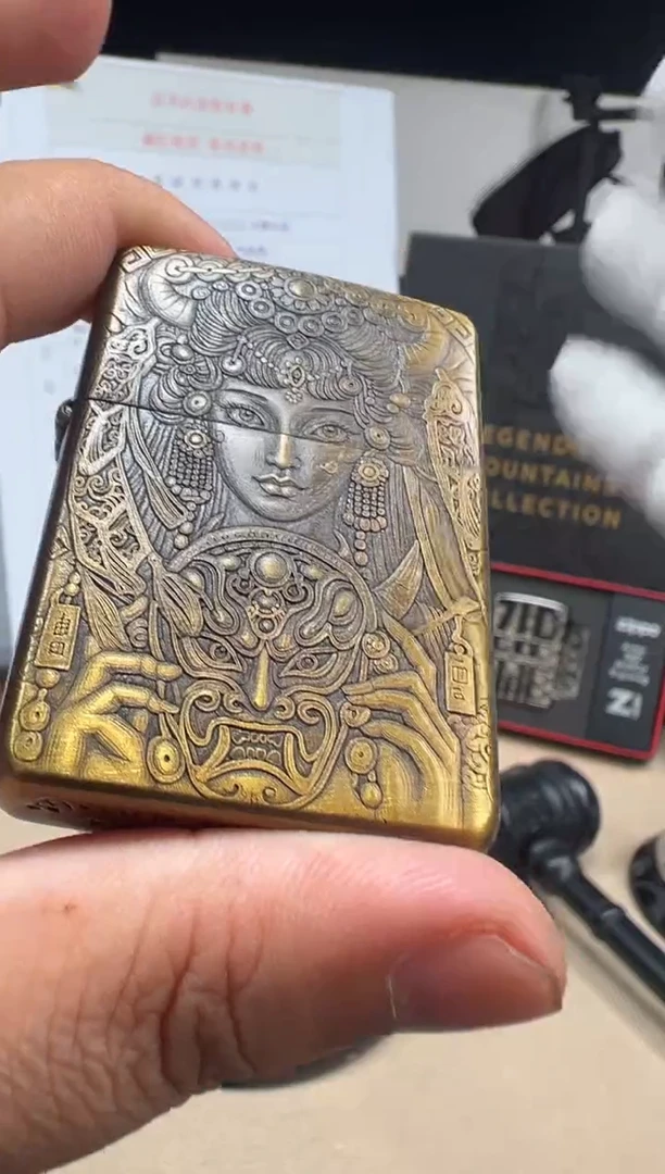 铜扎基拉姆-3D浮雕-盔甲黄铜做旧