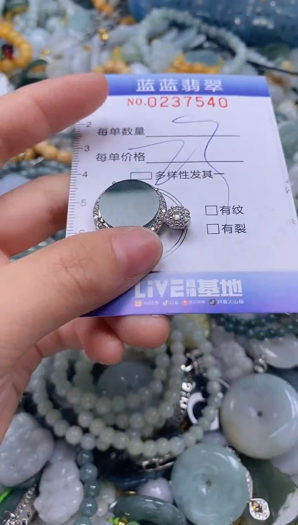 翡翠未镶嵌颈饰闪购0237540