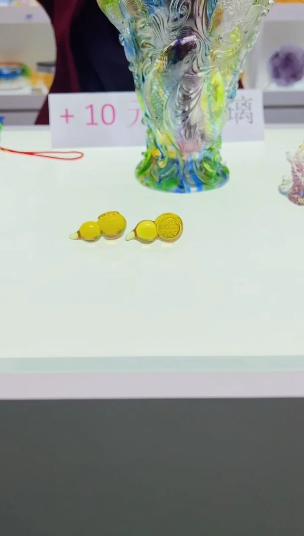 【闪购商品】泥塑古法琉璃葫芦摆件