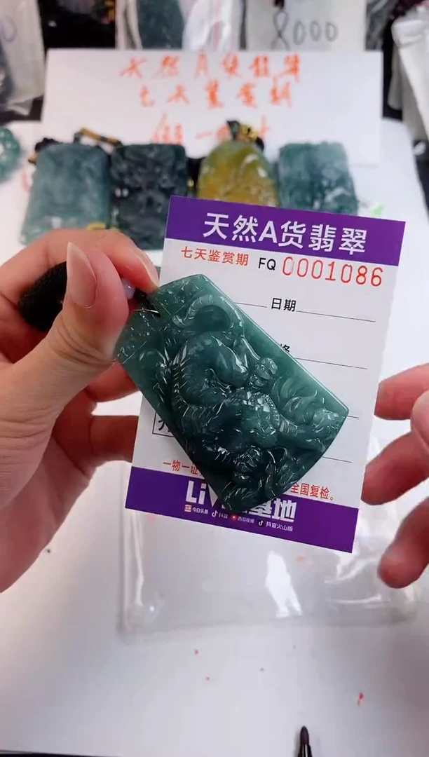 颈饰未镶嵌翡翠