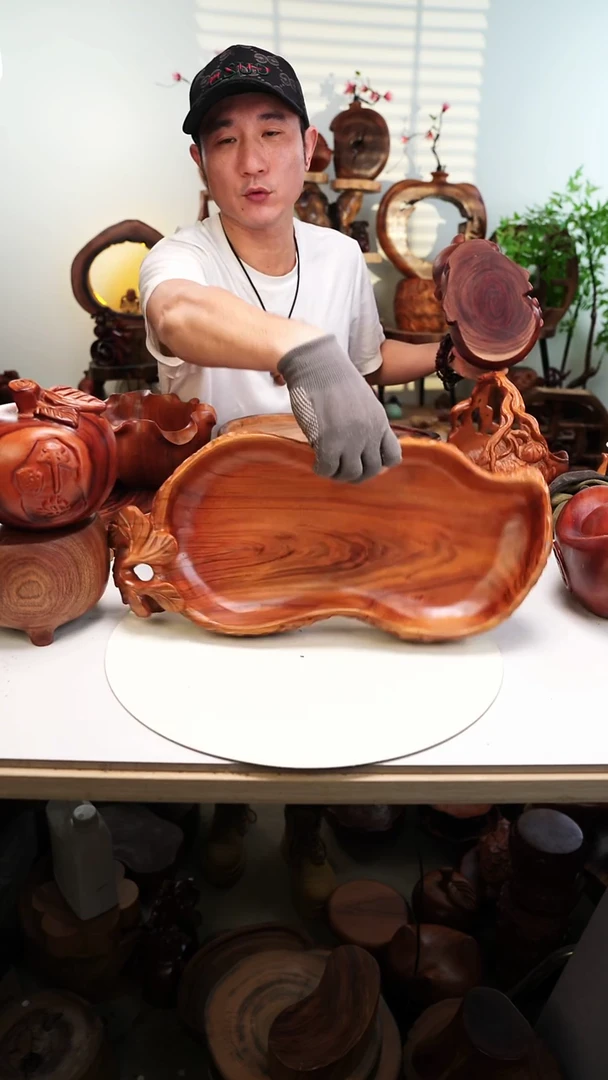 木香樟木摆件/好事发生