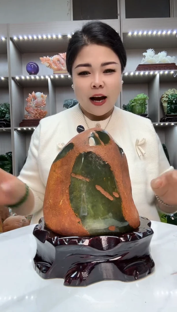 石材天然石材摆件博古架摆件