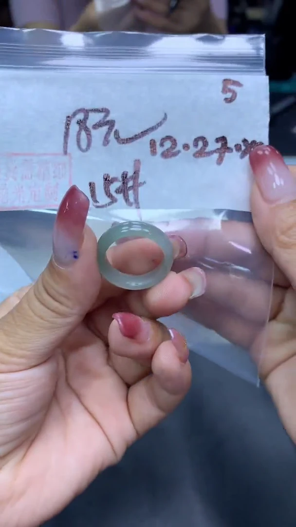 未镶嵌定制翡翠5戒圈15+18元+拍一发一