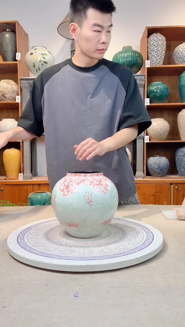瓶陶瓷花瓶   曼波  小号   正品