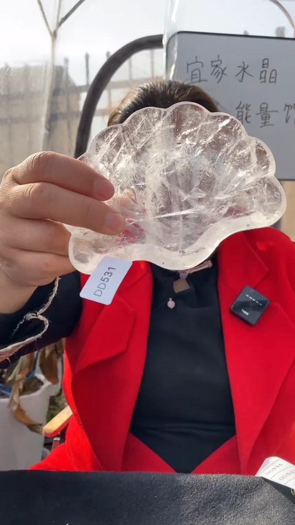 【闪购商品】水晶碗未镶嵌白水晶碗D531