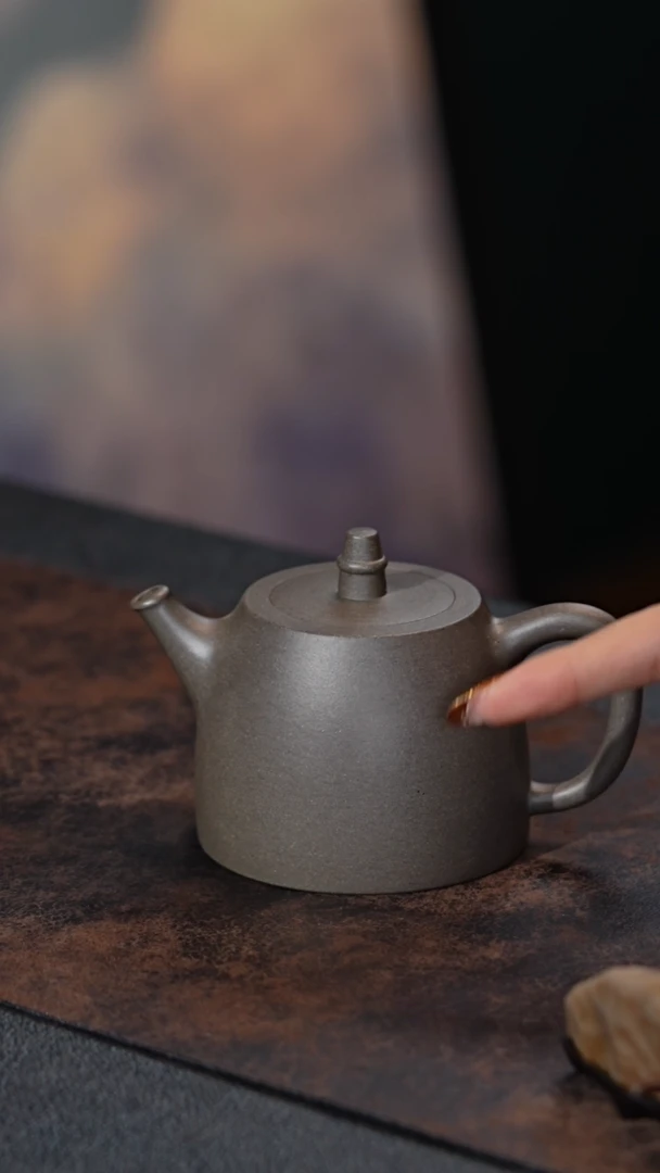 【闪购商品】紫砂茶壶汉铎 廖青制作 青段