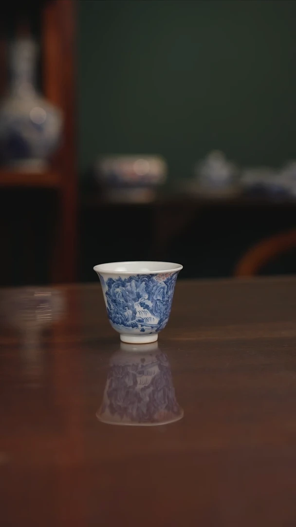 景琳藏 山水小单杯