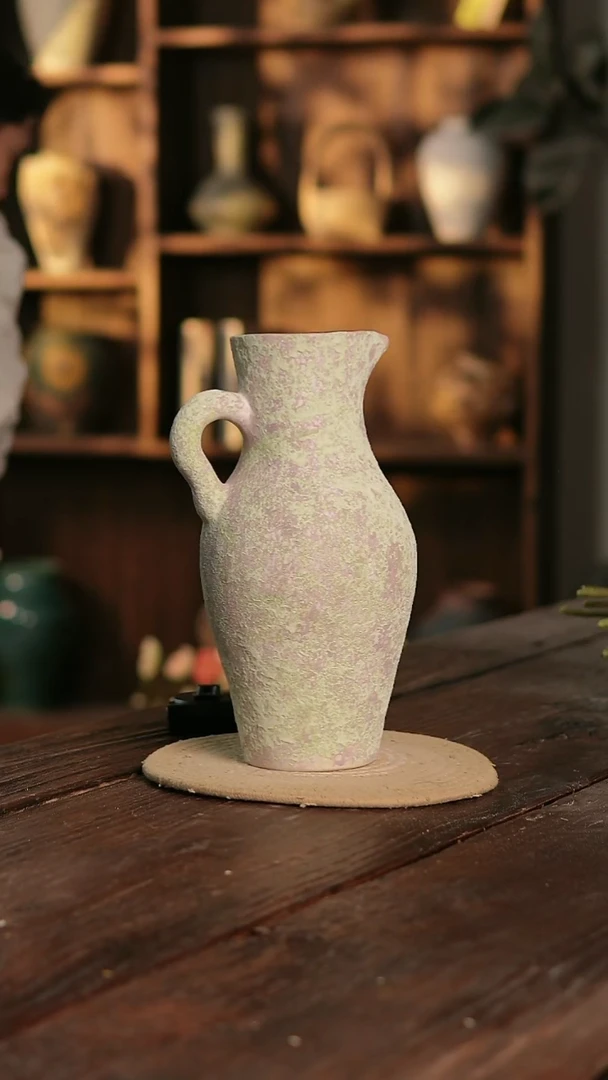 摆件27-350 陶瓷花器高30口径10