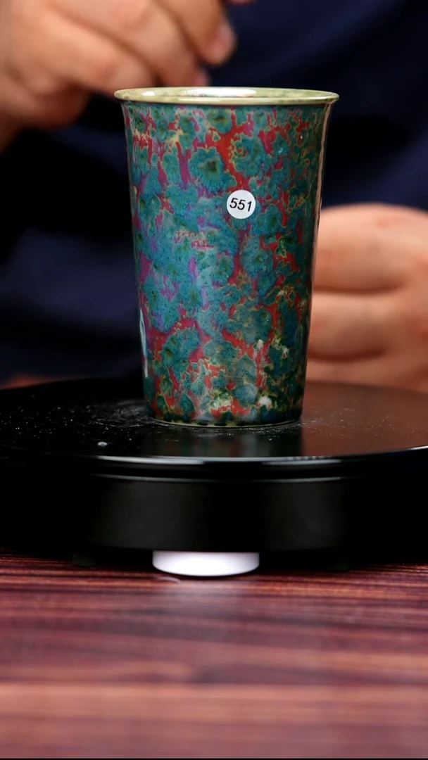 壶551#盼龙窑一级品原矿钧瓷可乐杯