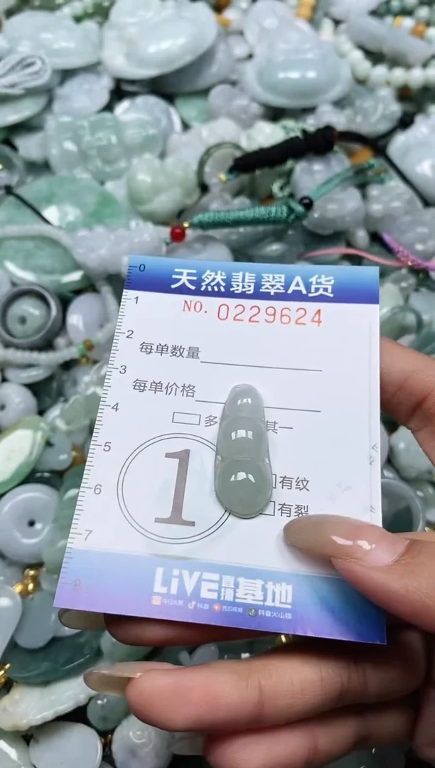 翡翠未镶嵌颈饰闪购0229624