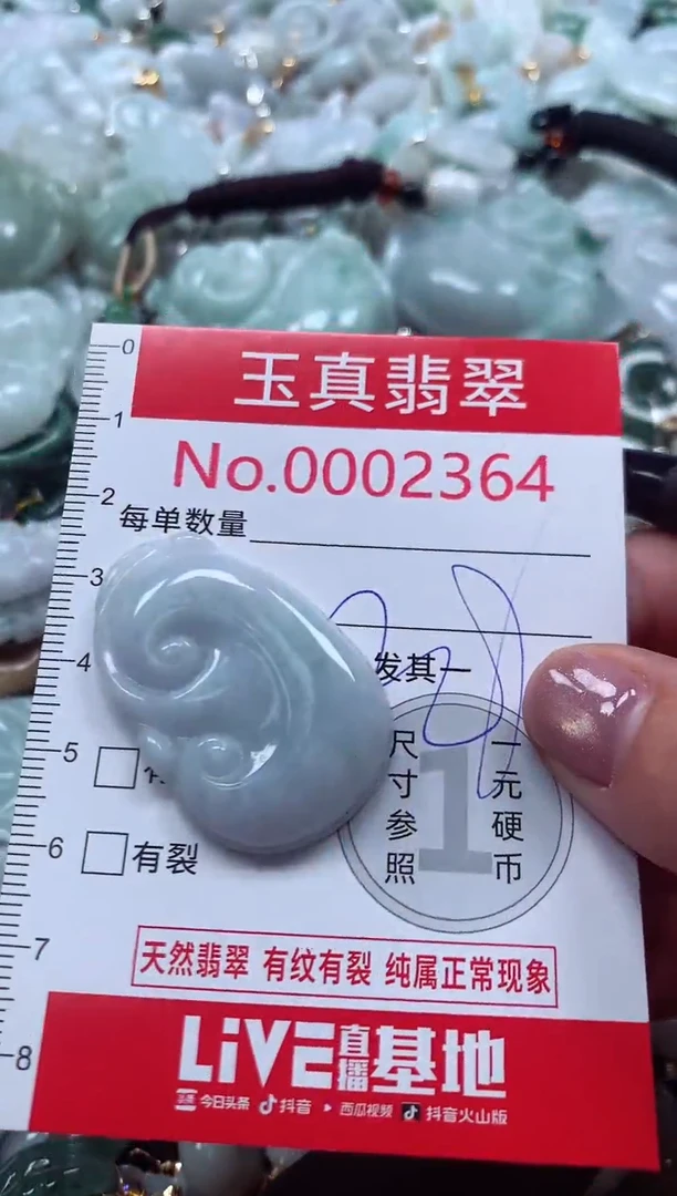 吊坠(不含链)未镶嵌翡翠2364