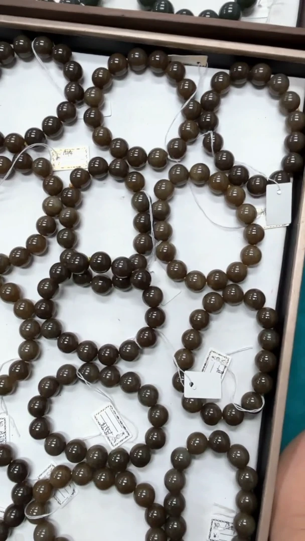 【闪购商品】和田玉手串未镶嵌纯天然新疆和田玉A314卡14拍一发一