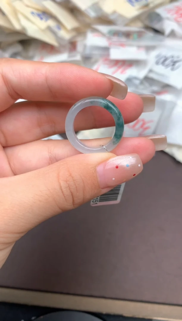 未镶嵌挂件翡翠一13圈