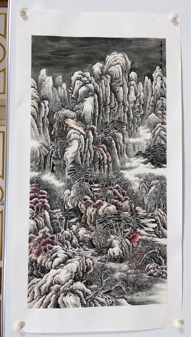 国画商老师国画作品5