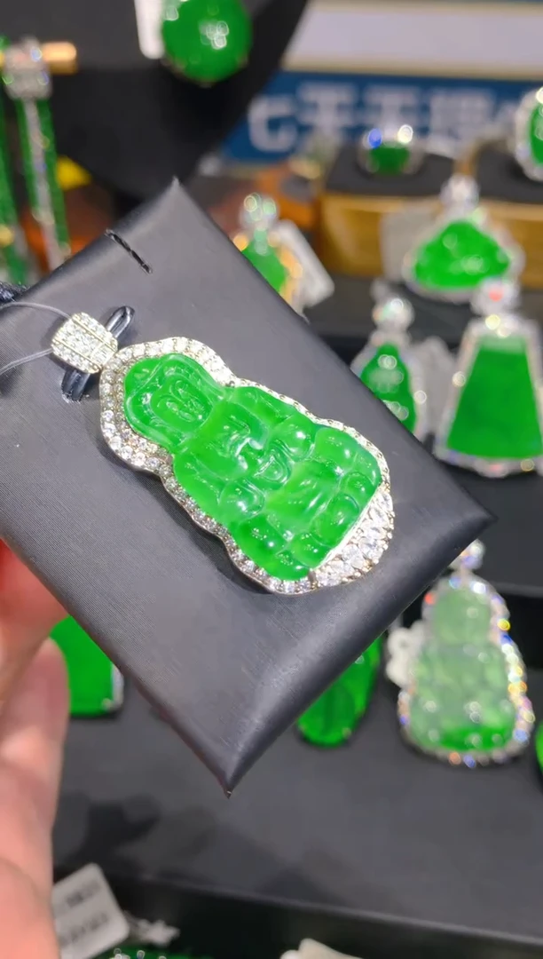 翡翠银S925镶嵌颈饰12一季 1