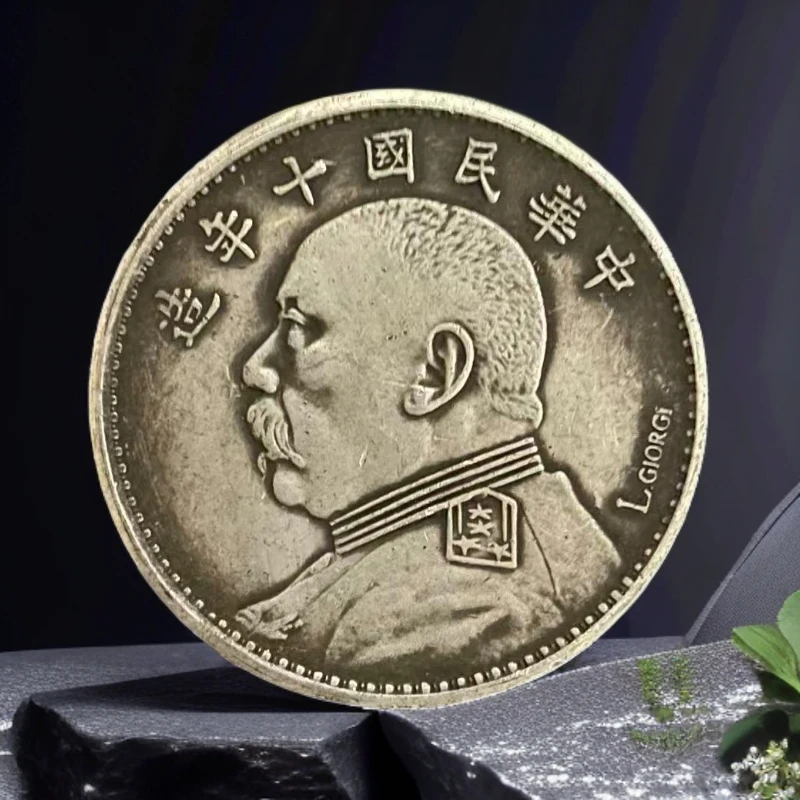 512【永盛】精选手工复制仿古铜银复古纪念工艺摆件
