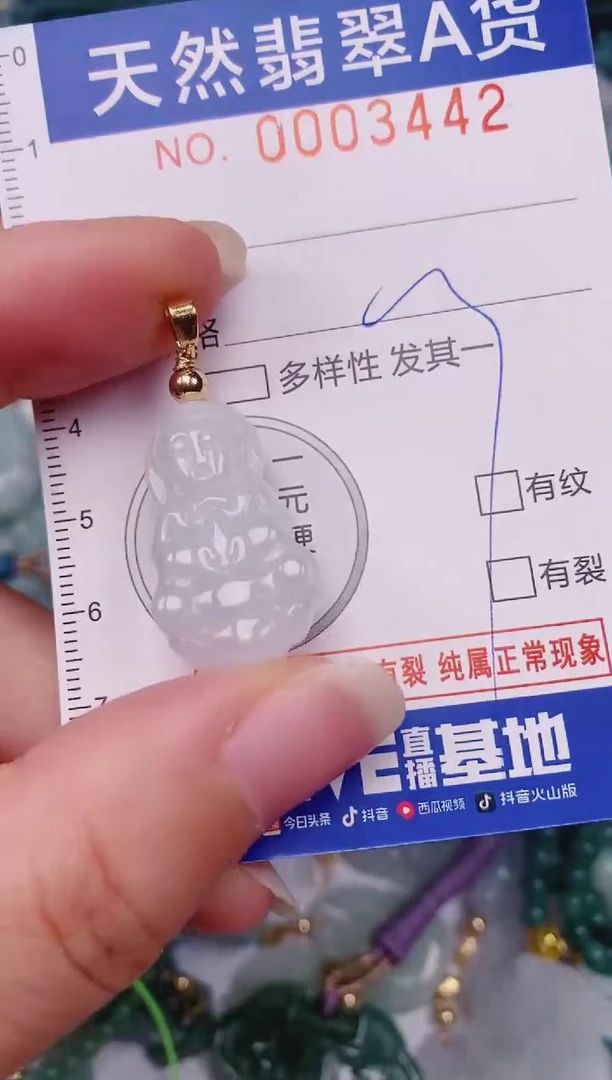 颈饰未镶嵌翡翠00003442
