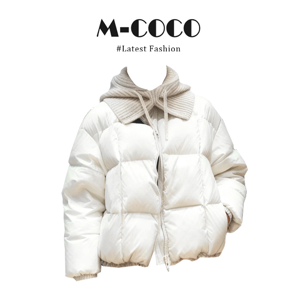 MARIE.COCO韩系独特设计感连帽面包服外套巨好看今年流行宽松棉服