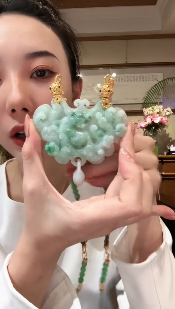 【闪购商品】翡翠颈饰未镶嵌国风