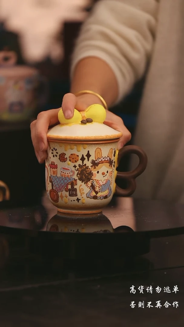 陶瓷景德镇可爱设计师款陶瓷