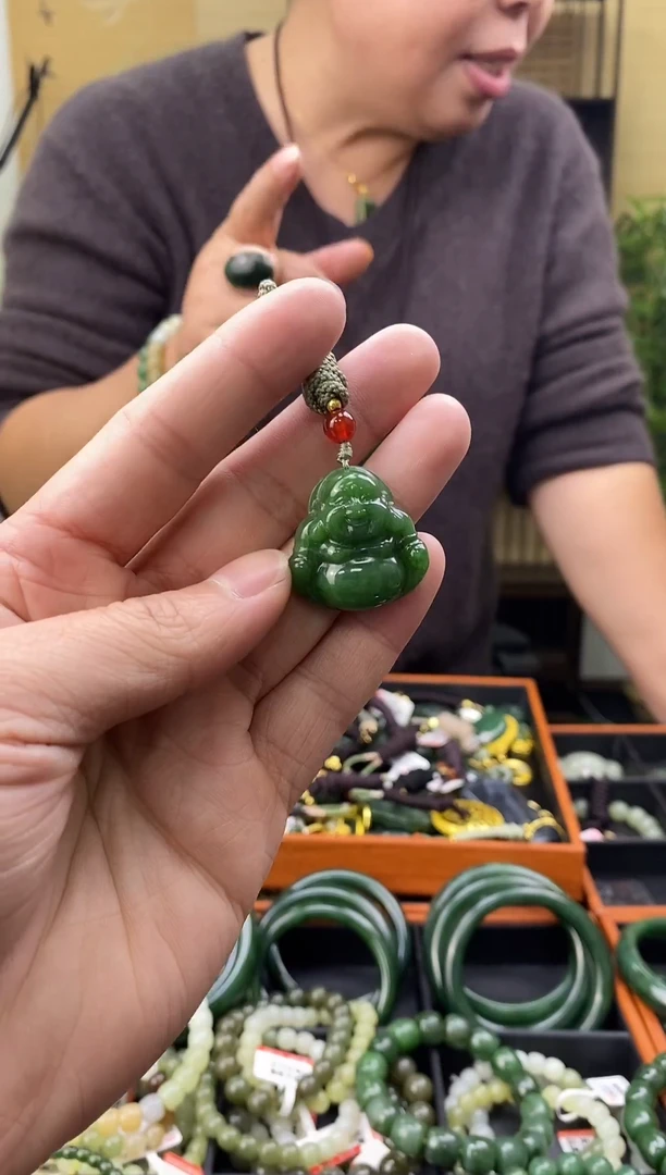 颈饰未镶嵌和田玉多样性发一  117