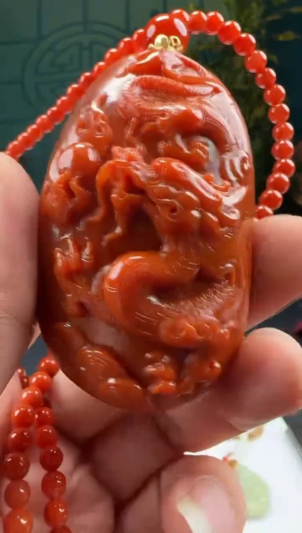 南红玛瑙未镶嵌颈饰多样性发货77142