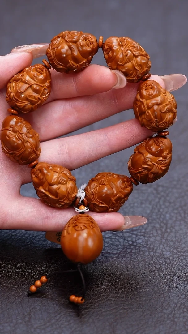 手串/手链橄榄核八宝弥勒