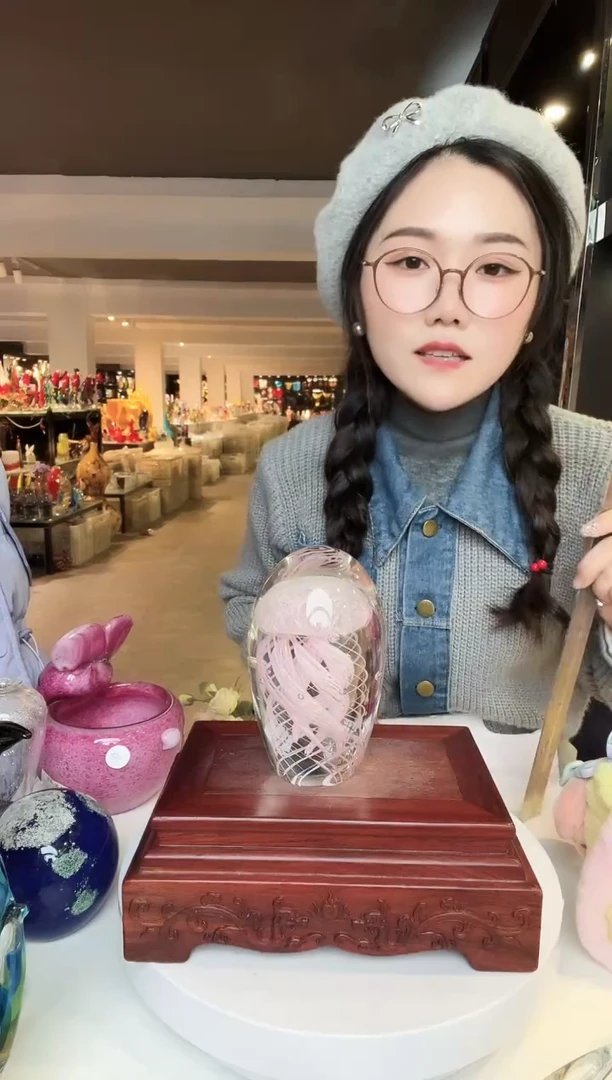 【闪购商品】茶盏琉璃摆件家居摆件