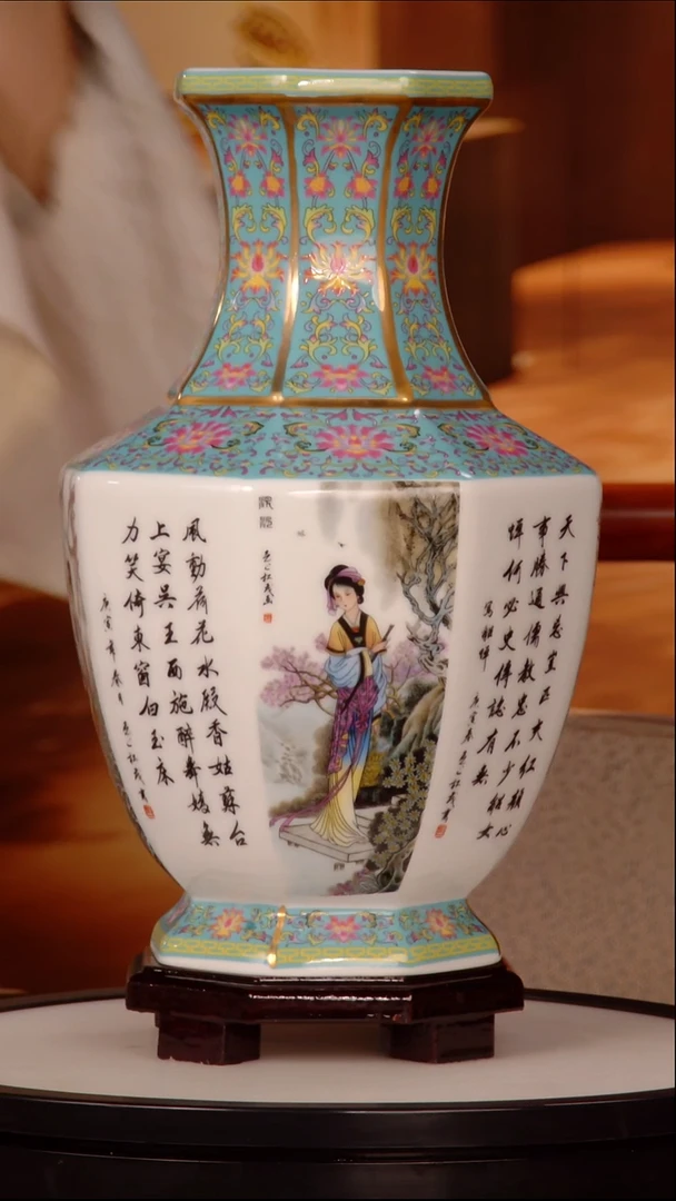 摆件瓷片景德镇陶瓷 摆件C386