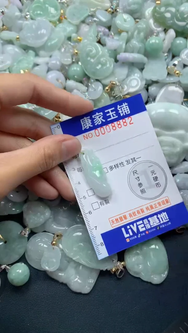 颈饰未镶嵌翡翠8882