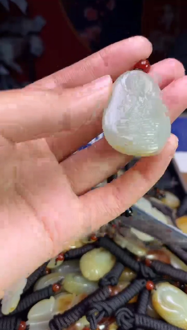 颈饰未镶嵌和田玉123